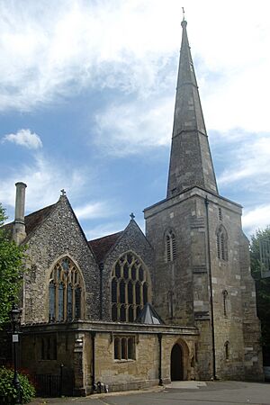 St Martin's Church, St Martin's Church Street, Salisbury (NHLE Code 1259041) (July 2022) (3).jpg