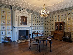 The Blue Room at Croft Castle