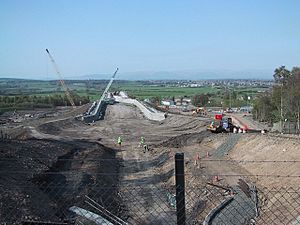 The Falkirk Wheel under Construction - geograph.org.uk - 917520