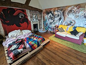 The squatters' room at Sutton House