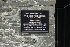 Tintagel Old Post Office (Sign)