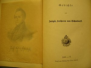 Titelblatt Joseph von Eichendorff