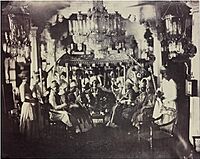 Todiman Raja in his Durbar, Pudukkottai, 1858