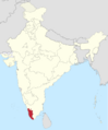 Travancore-Cochin in India (1951)