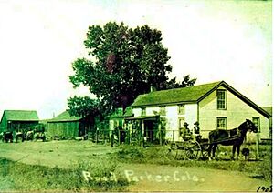 Twenty Mile House - Parker, Colorado - 1908