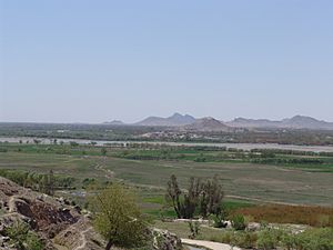 View of Arghandab River Valley