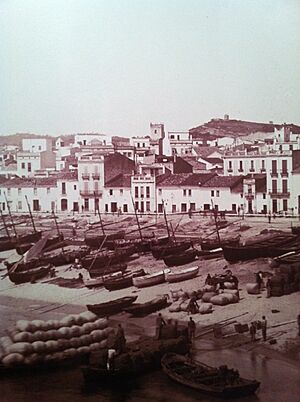 View of Sant Feliu de Guíxols