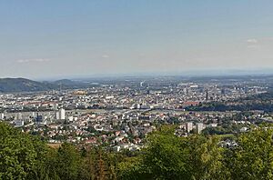 View over Linz