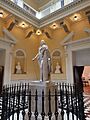 Virginia State Capitol Rotunda with George Washington Statue