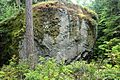 Waterman Rock east side with yardstick