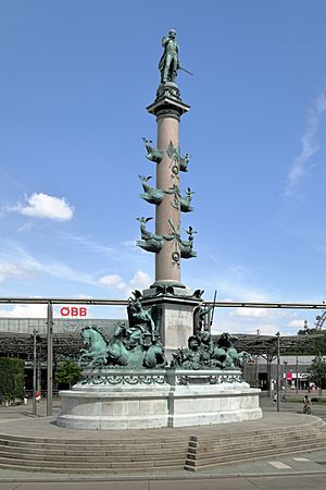 Wien - Tegetthoff-Denkmal (1)