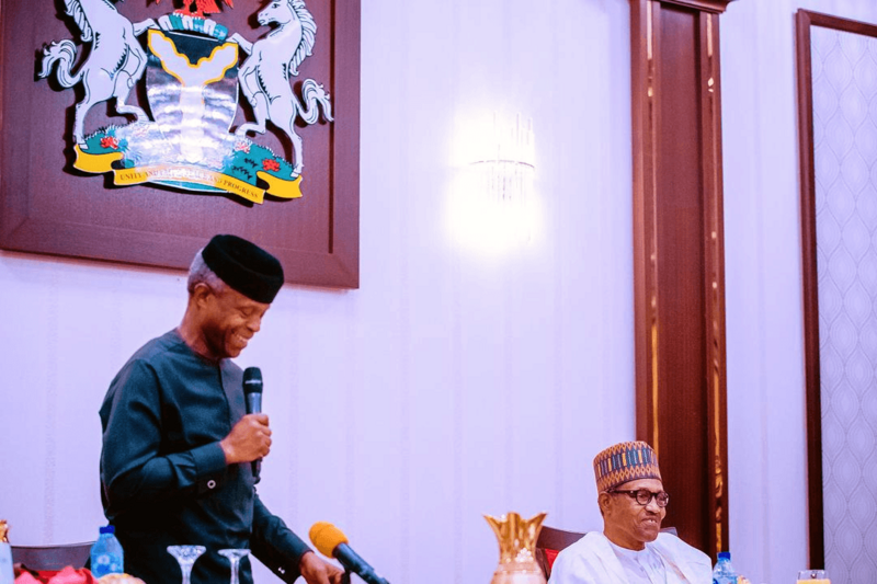 Yemi Osinbajo Addressing peoples