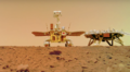 Zhurong-with-lander-selfie