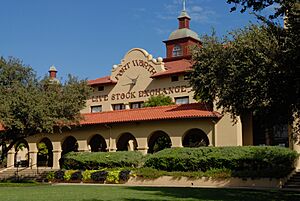 0011Fort Worth Stockyards Live Stock Exchange SE Texas