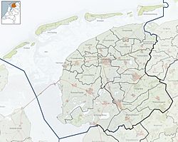 Dokkum is located in Friesland