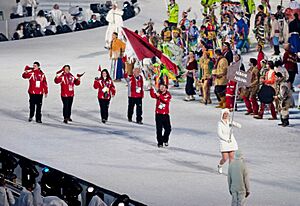2010 Opening Ceremony - Albania entering
