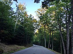 A small portion of the Mount Washington Auto Road passes through Pinkham's Grant.