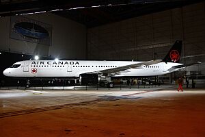 Air Canada 2017 new livery - Airbus A321-211