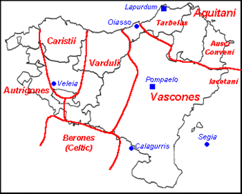 Ancient Basque tribes