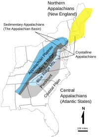 Appalachian map