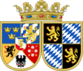 Armoiries du Charles de Suède et Marie de Palatinat-Wittelsbach