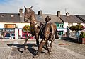 Ballinasloe Horse and Handler Sculpture by James McCarthy 2010 09 15