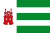 Flag of Alcalá de Moncayo, Spain