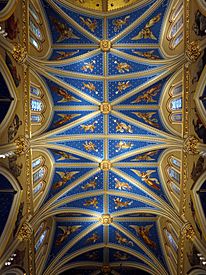 Basilica of the Sacred Heart (Notre Dame, Indiana) - interior, vault