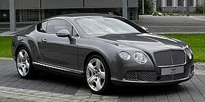 Bentley Continental GT (II) – Frontansicht (3), 30. August 2011, Düsseldorf