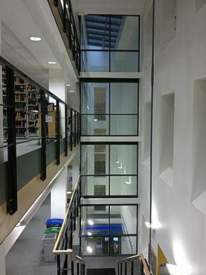 Birkbeck College library interior 11.06.13