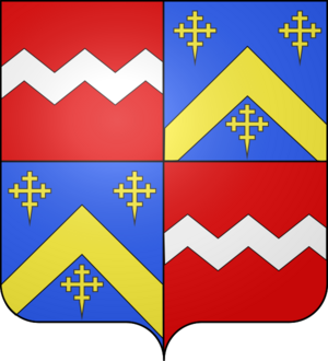 Blason Blangerval-Blangermont