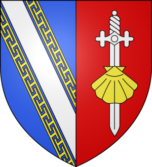 Blason ville fr Fralignes (Aube)