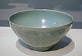 Bowl with molded and carved design of lotus, Korea, Gangjin kilns, Goryeo period, 1100-1250 AD, stoneware, celadon, glaze - Freer Gallery of Art - DSC04936