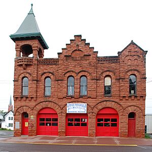 Calumet Fire Station Calumet MI 2009