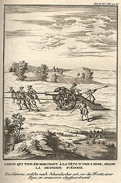 Canone suedoise Folard 1760