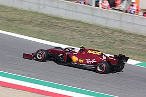 Charles Leclerc 2020 Tuscan Grand Prix - race day
