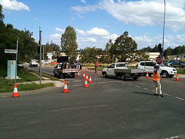Check Point at the intersection of Moggill and Birkin Roads in Bellbowrie.jpg
