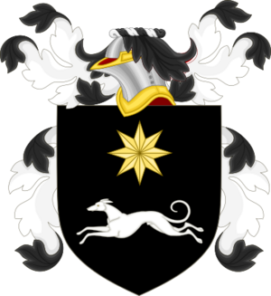 Coat of Arms of René-Robert Cavelier, Sieur de La Salle