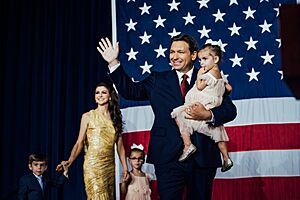 DeSantis Family on Election Night, 2022