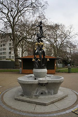Diana Fountain Green Park London