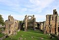 Elgin Cathedral nave transepts choir2017