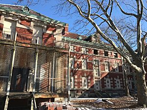 Ellis Island Immigrant Hospital - South Facing Porch