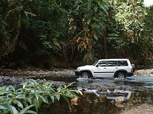 Emmagen Creek crossing