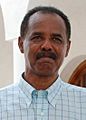 Eritrean President Isaias Afwerki in the Eritrean city of Massawa (cropped)