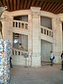 Escalier double helice Chambord
