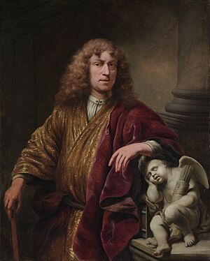 Ferdinand Bol.Self-portrait