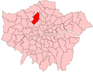 Finchley and Golders Green 2023 Constituency.svg
