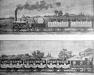 First passenger railway 1830