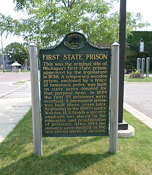 First state prison sign Jackson