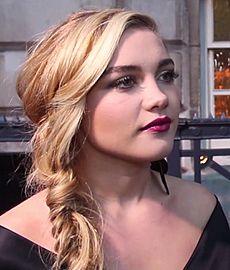 Florence Pugh at the 58th BFI London Film Festival Awards (cropped)